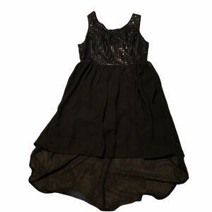 Alya Black sequin Top Dress